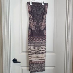 Windsor Strapless Midi Dress XSmall